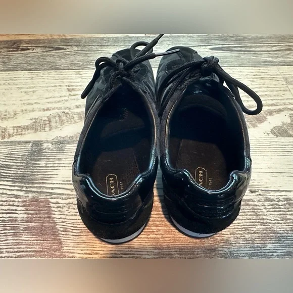 Coach Kathleen Black Signature Sneakers – Size 8 (Y2K Vintage) - Picture 5 of 11